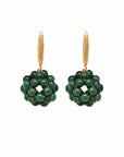 Jewelry BEAUTYBERRY BRONZE GRAIN AVENTURINE EARRING BEAUTYBERRY BRONZE GRAIN AVENTURINE EARRING JCE517 Julie Cohn Design Artisan Bronze Jewelry Handmade