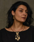 EARRING BALANCE BRONZE EARRING JCE509 Julie Cohn Design Artisan Bronze Jewelry Handmade