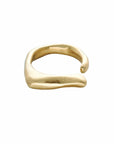 ring WAVE BRONZE ADJUSTABLE RING JCR161 Julie Cohn Design Artisan Bronze Jewelry Handmade