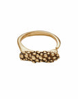 Ring CAVIAR BRONZE ADJUSTABLE RING JCR171 Julie Cohn Design Artisan Bronze Jewelry Handmade