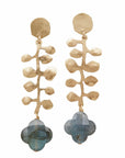 Vine Labradorite Julie Cohn Design Artisan Bronze Jewelry Handmade