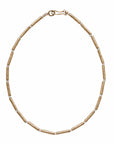 Villa Bronze Pearl Necklace Julie Cohn Design Artisan Bronze Jewelry Handmade