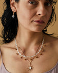 Stella Pendant Julie Cohn Design Artisan Bronze Jewelry Handmade