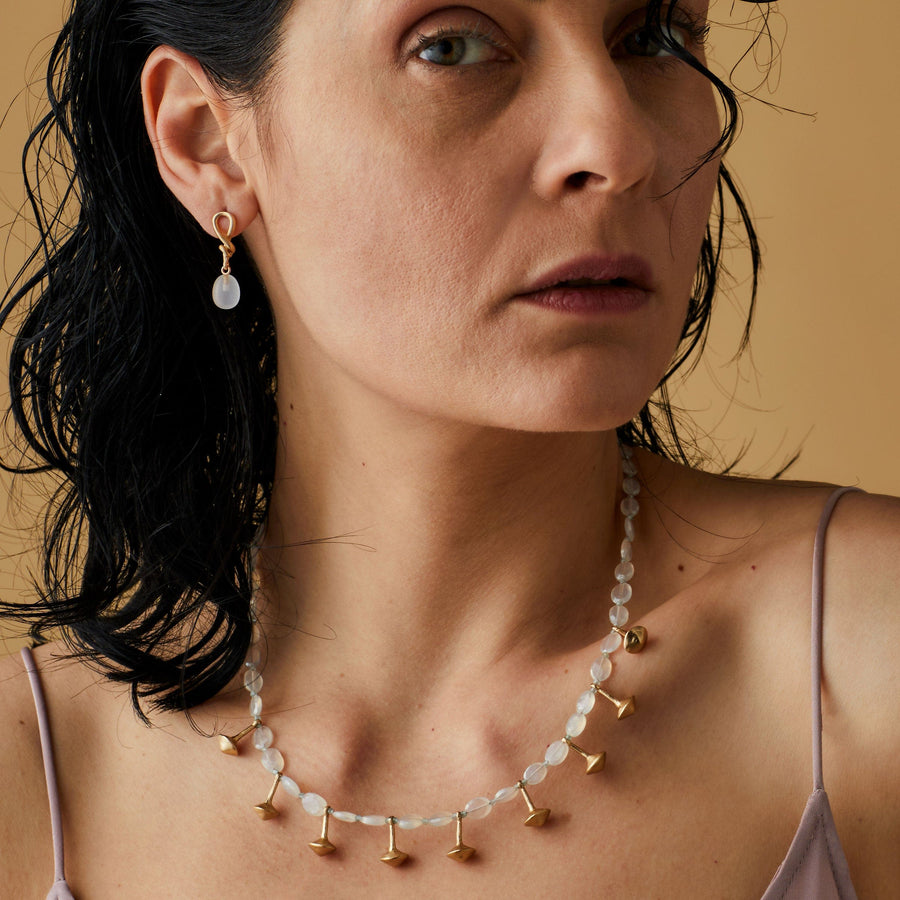 Petite Viking Necklace Julie Cohn Design Artisan Bronze Jewelry Handmade