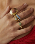 Ripple Bronze Ring JCR151 Julie Cohn Design Artisan Bronze Jewelry Handmade