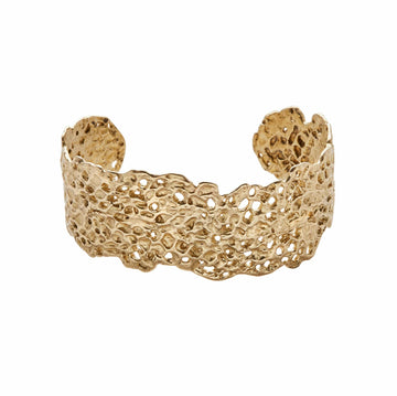 Bracelet REEF BRONZE CUFF BRACELET JCB115 Julie Cohn Design Artisan Bronze Jewelry Handmade