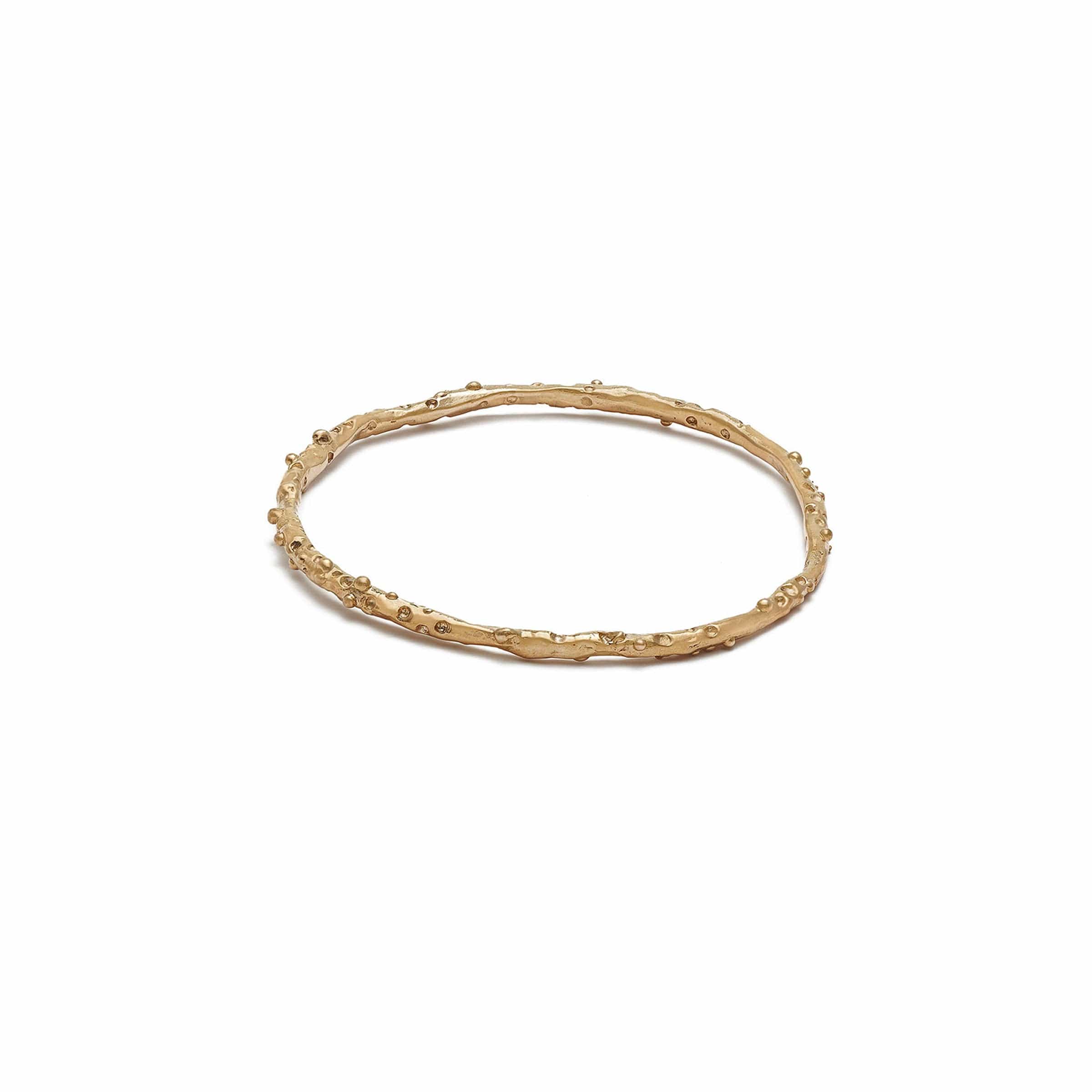 Bracelet CAVIAR BRONZE BANGLE CAVIAR BRONZE BANGLE JCB30 Julie Cohn Design Artisan Bronze Jewelry Handmade