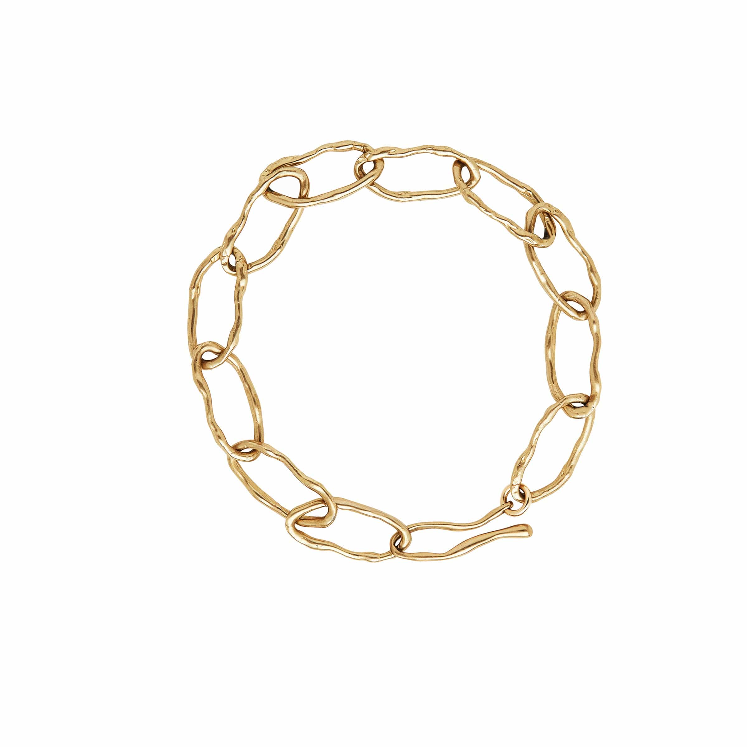 Bracelet GRECO BRONZE CHAIN BRACELET GRECO BRONZE CHAIN BRACELET JCB85 Julie Cohn Design Artisan Bronze Jewelry Handmade