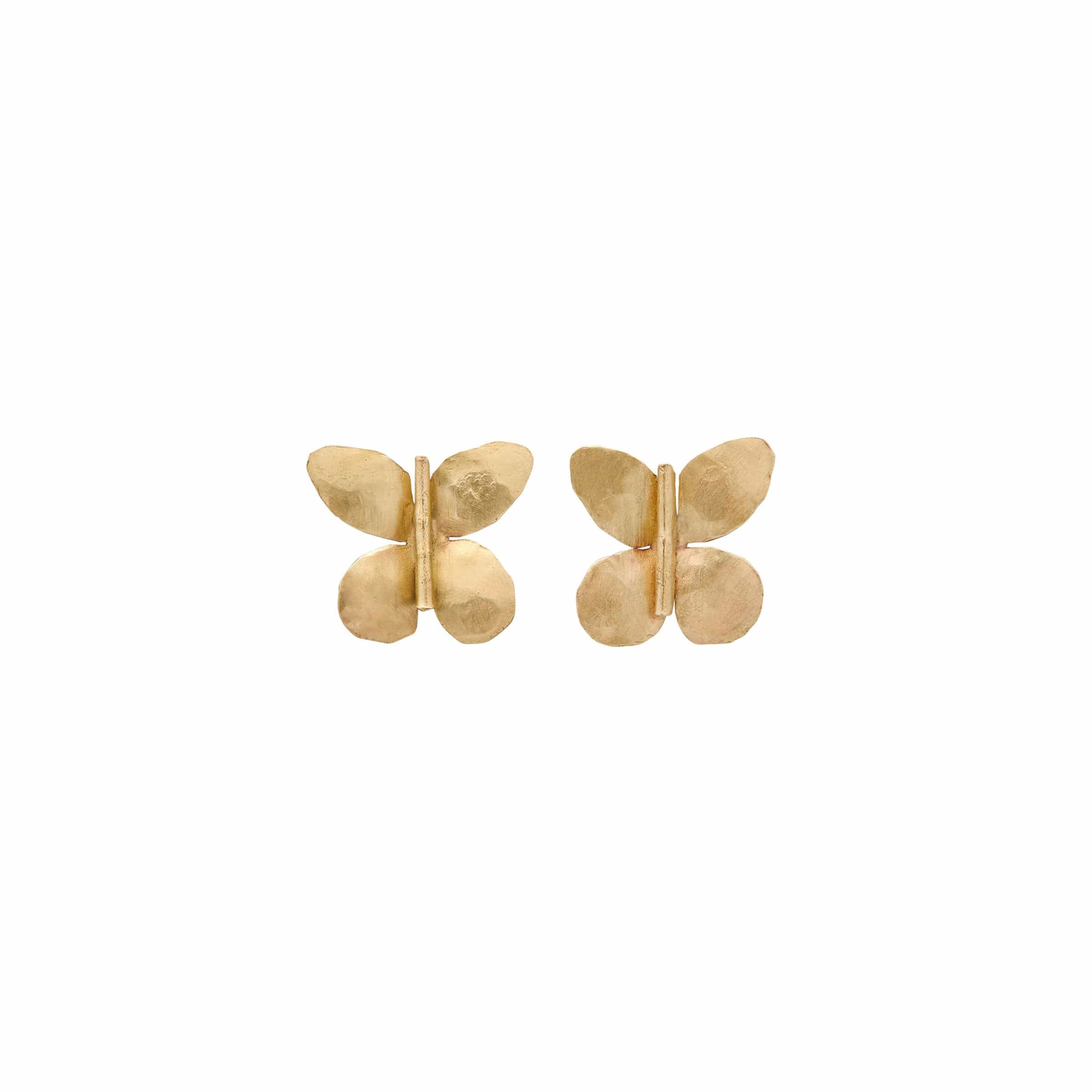earring PETITE BUTTERFLY BRONZE EARRING PETITE BUTTERFLY BRONZE EARRING JCE273 Julie Cohn Design Artisan Bronze Jewelry Handmade