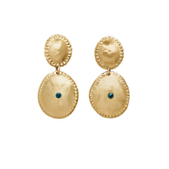 earring MESOPOTAMIA BRONZE EARRING MESOPOTAMIA BRONZE EARRING JCE388 Julie Cohn Design Artisan Bronze Jewelry Handmade