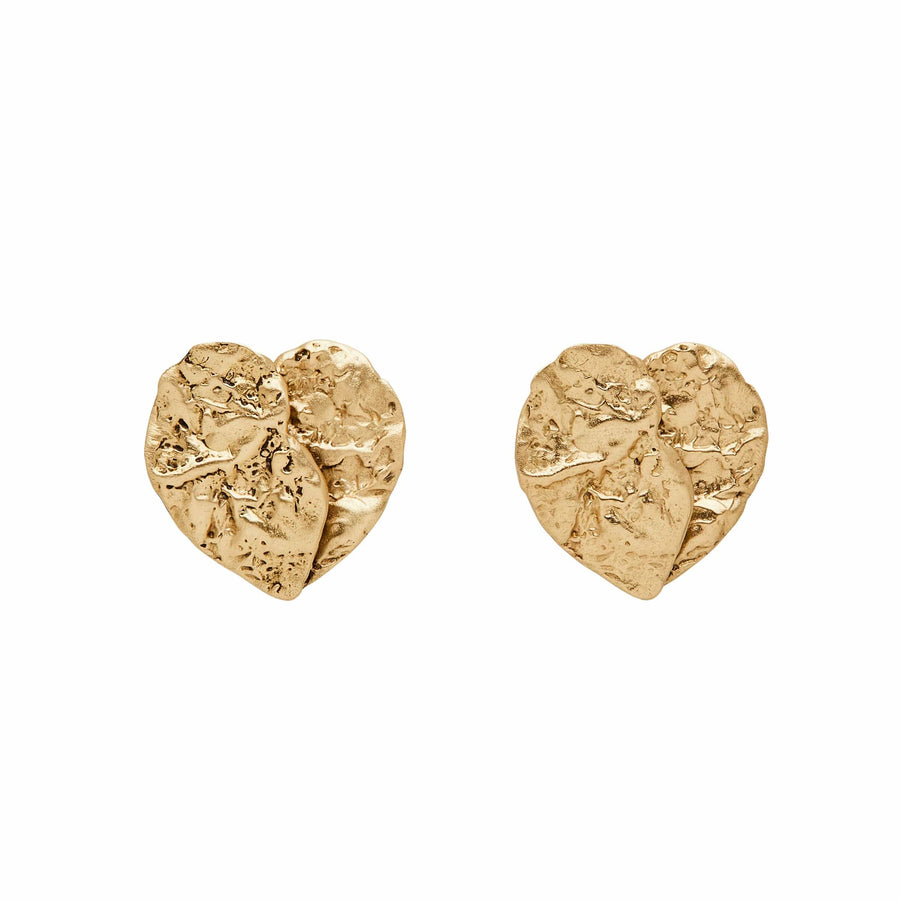JCE494-BROKEN-HEART-EARRINBGS.jpg Julie Cohn Design Artisan Bronze Jewelry Handmade
