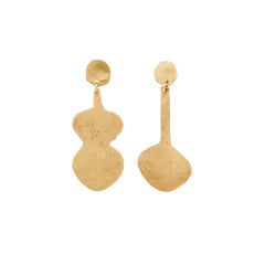 EARRING BALANCE BRONZE EARRING BALANCE BRONZE EARRING JCE509 Julie Cohn Design Artisan Bronze Jewelry Handmade