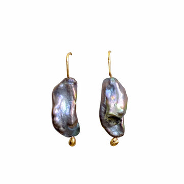 MILA LAVENDER PEARL MILA LAVENDER PEARL Julie Cohn Design Artisan Bronze Jewelry Handmade