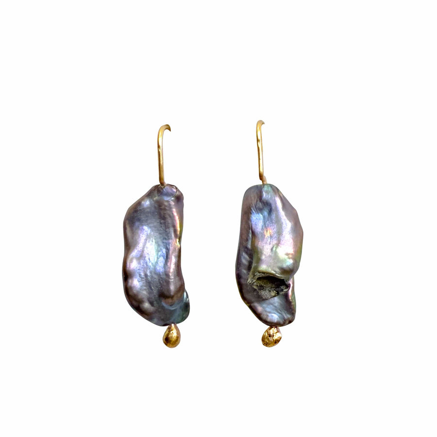 MILA LAVENDER PEARL MILA LAVENDER PEARL Julie Cohn Design Artisan Bronze Jewelry Handmade