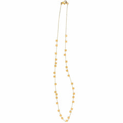 necklace BERTOIA SHORT CHAIN NECKLACE BERTOIA SHORT CHAIN NECKLACE JCN425 Julie Cohn Design Artisan Bronze Jewelry Handmade