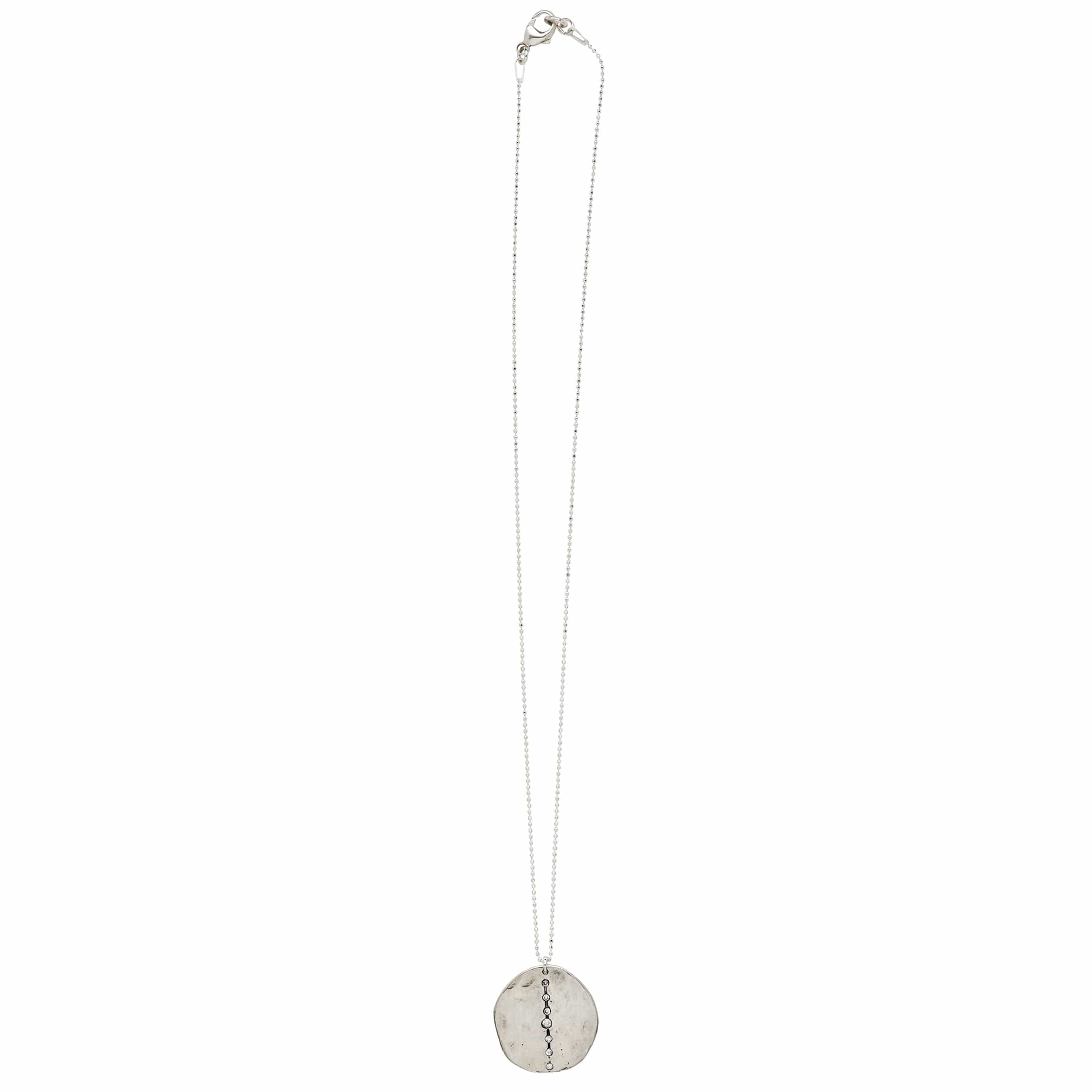 NECKLACE ORBIT STERLING SILVER PENDANT NECKLACE ORBIT STERLING SILVER PENDANT NECKLACE JCN567 Julie Cohn Design Artisan Bronze Jewelry Handmade