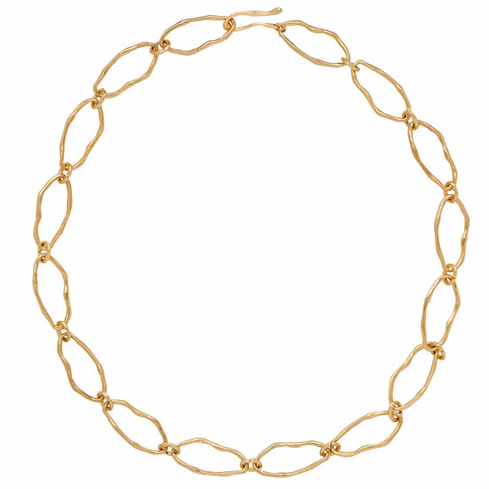 GRECO BRONZE LINK NECKLACE – Julie Cohn Design