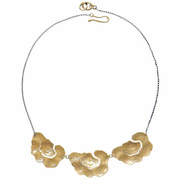 WOODLAND TRIO NECKLACE WOODLAND TRIO NECKLACE Julie Cohn Design Artisan Bronze Jewelry Handmade