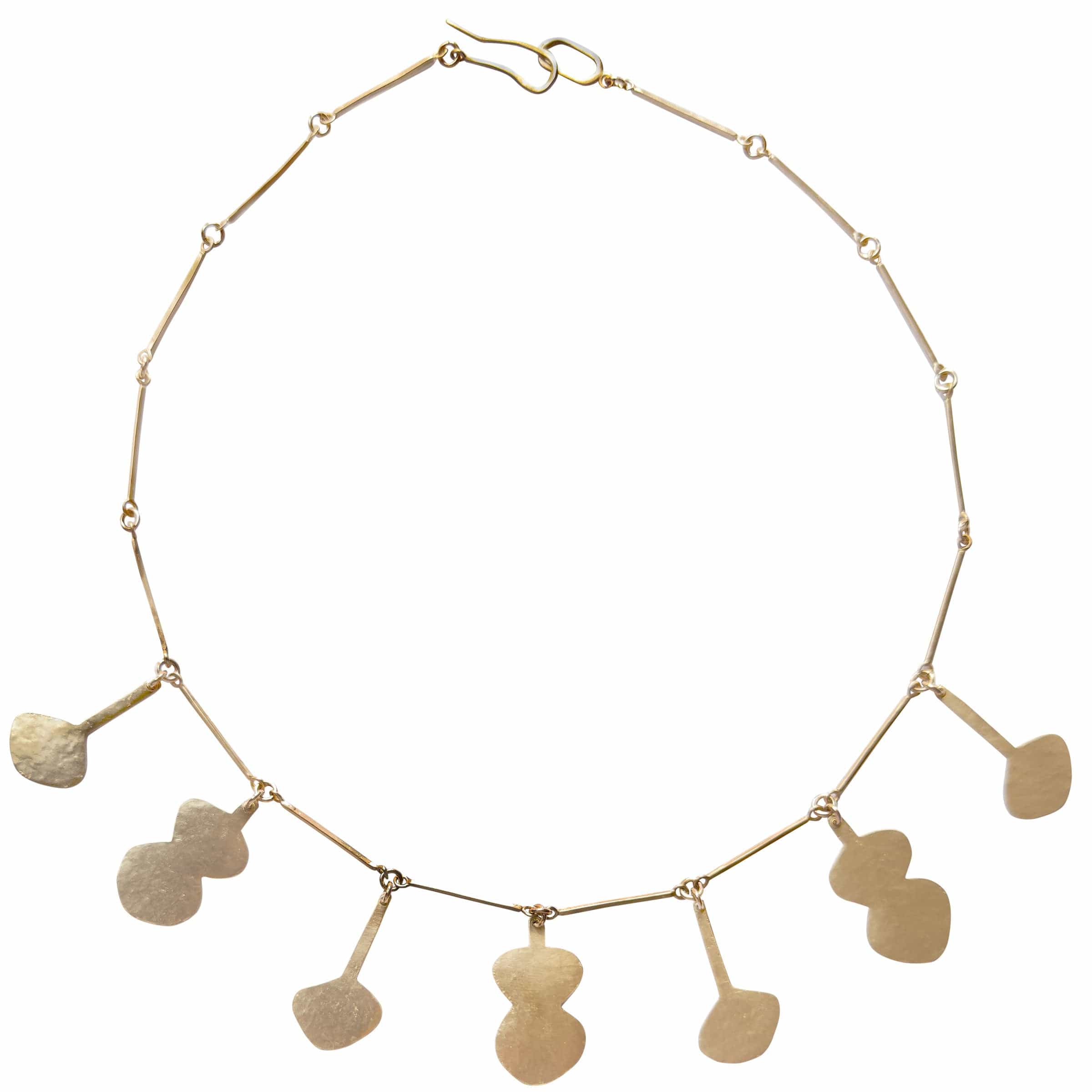 BALANCE NECKLACE BALANCE NECKLACE Julie Cohn Design Artisan Bronze Jewelry Handmade