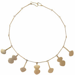 BALANCE NECKLACE BALANCE NECKLACE Julie Cohn Design Artisan Bronze Jewelry Handmade