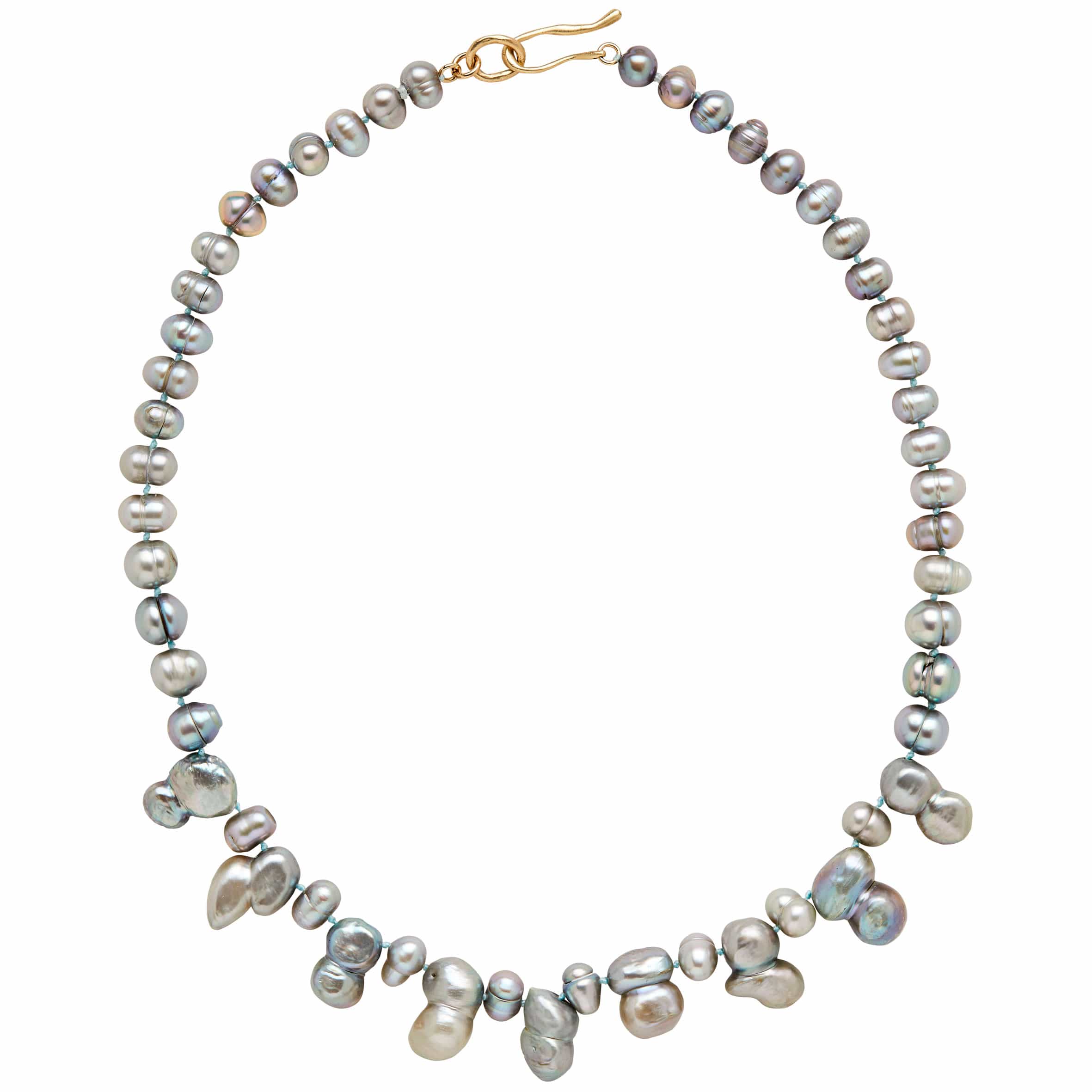 MIST PEARL MIST PEARL Julie Cohn Design Artisan Bronze Jewelry Handmade