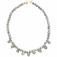 MIST PEARL MIST PEARL Julie Cohn Design Artisan Bronze Jewelry Handmade