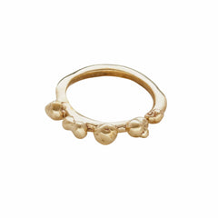 Ring RIPPLE BRONZE ADJUSTABLE RING JCR151 Julie Cohn Design Artisan Bronze Jewelry Handmade