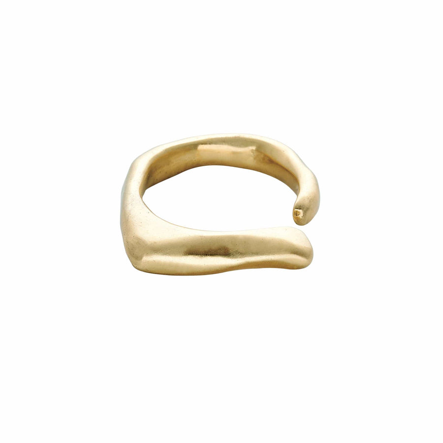 ring WAVE BRONZE ADJUSTABLE RING JCR161 Julie Cohn Design Artisan Bronze Jewelry Handmade