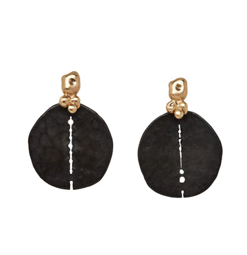 Black Orbit Julie Cohn Design Artisan Bronze Jewelry Handmade