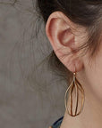 jewelry BIRD CAGE BRONZE EARRING JCE210 Julie Cohn Design Artisan Bronze Jewelry Handmade