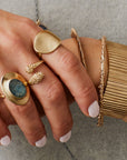 BERRIES BRONZE RING JCR162 Julie Cohn Design Artisan Bronze Jewelry Handmade