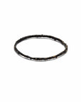 jewelry BLACK CAVIAR BRONZE BANGLE JCB31 Julie Cohn Design Artisan Bronze Jewelry Handmade