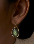 Saturn Labradorite Julie Cohn Design Artisan Bronze Jewelry Handmade