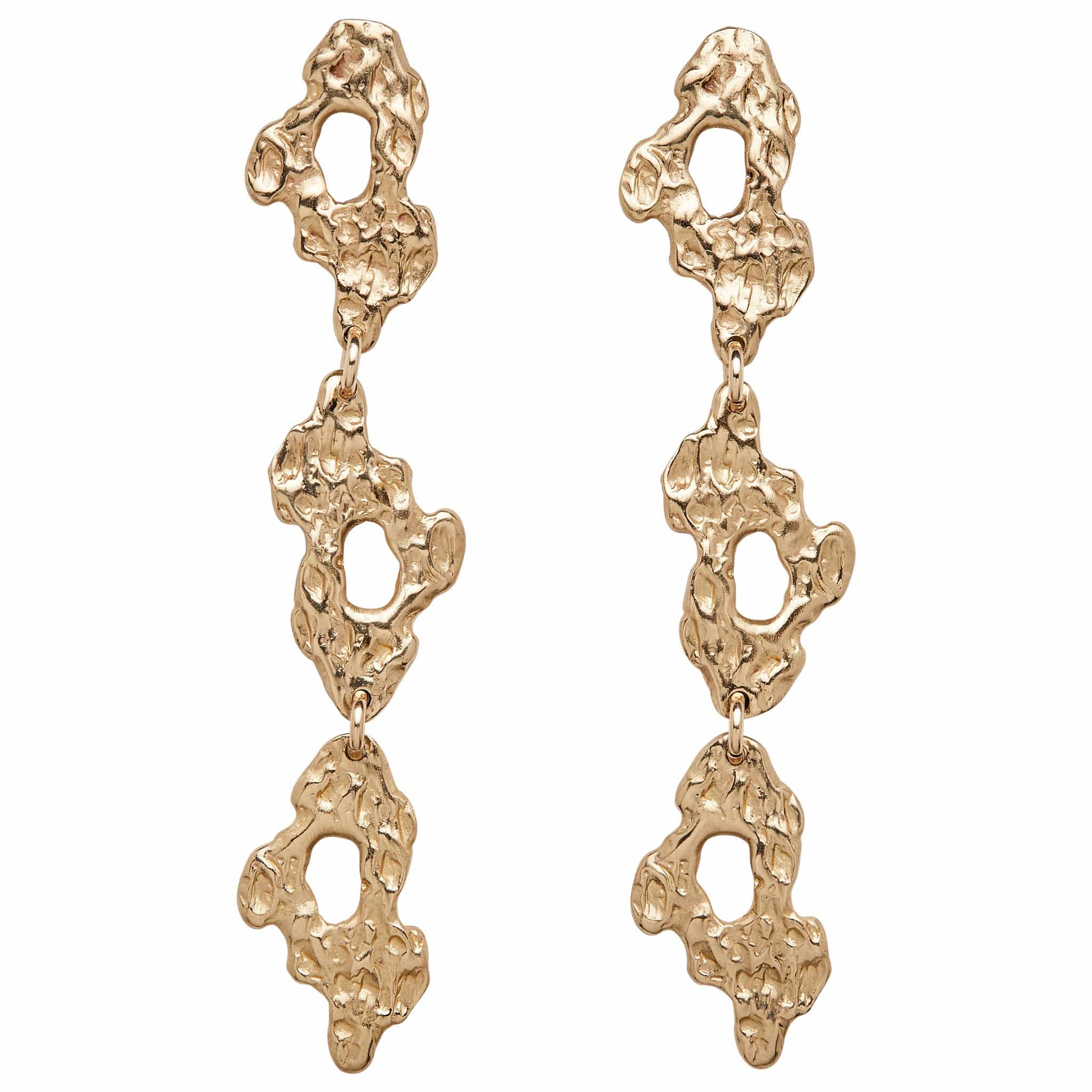 Petite Reef Long Julie Cohn Design Artisan Bronze Jewelry Handmade