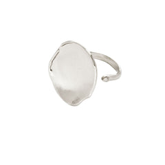 LILY PAD SILVER RING Julie Cohn Design Artisan Bronze Jewelry Handmade