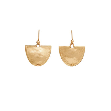 Julie Cohn Design Jewelry MEVIA HAND FABRICATED BRONZE EARRING JCE326  Artisan Bronze Jewelry Handmade in the USA